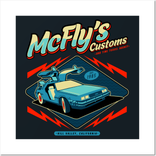 McFly Customs Posters and Art